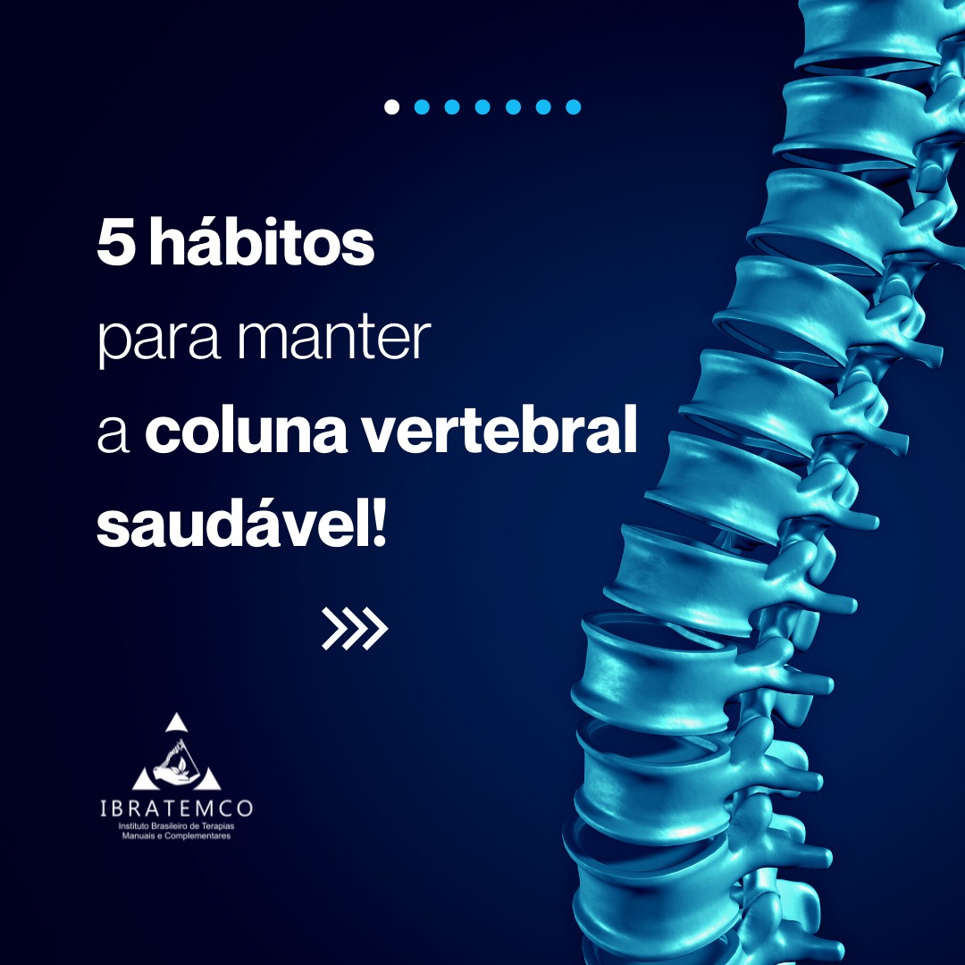 Você sabia que a coluna vertebral é o eixo principal do nosso corpo?